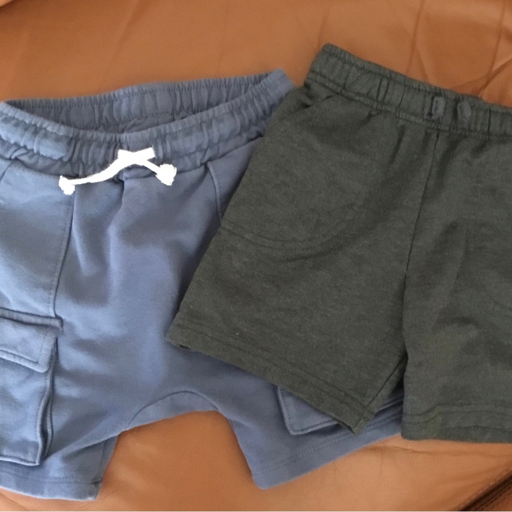 Cat & Jack Blue and Dark Gray Kids' Shorts